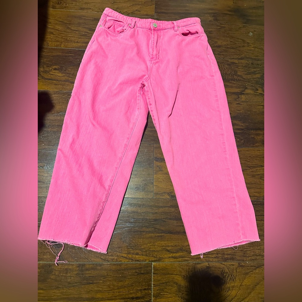 Blank NYC Vibrant Pink Denim